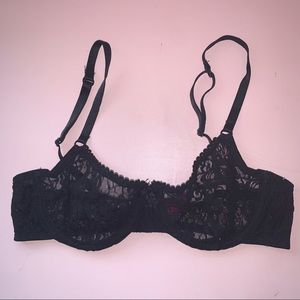 3/$15 💕 MATERIAL GIRL Black Lace Bra